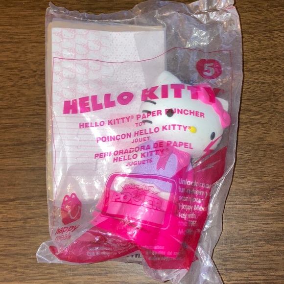 Sanrio Office Hello Kitty Paper Puncher From Mcdonalds 5 Toy Poshmark